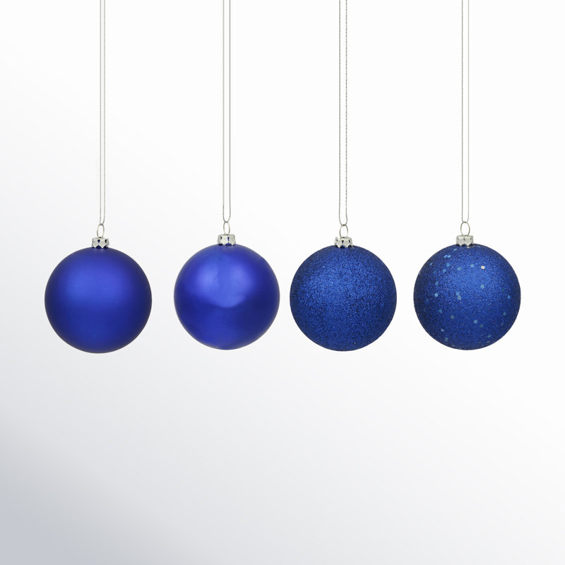 Holiday Décor Ball Ornament, Cobalt Blue