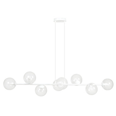 Lineare Pendelleuchte 8-flammig Colbert