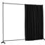 Paravent pour la salle à manger, 121,5 X 17,7 96,7 po, écran d'intimité, bureau imperméable, pare-soleil, structure en acier au carbone, enduit de polyéthylène