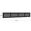 Barrière d'intimité décorative 6 pi H * 8 pi l avec cadres en métal et ensembles de poignées, double barrière en bois composite en plastique - sans les poteaux-123417177-123050869-123175229
