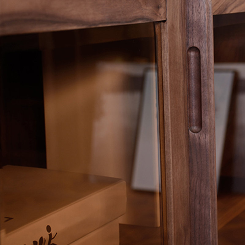 Light luxury high appearance level bookcase