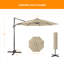 Parasol en porte-à-faux 132 po Rocelyn-745287771