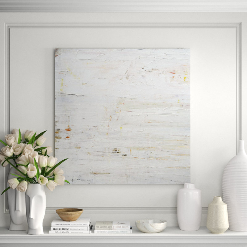 Whipped Cream I By John Beard - Artist Enhanced Canvas Print Print by John Beard, 40" H x 40" W x 1.5" D