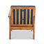 Fauteuil droit, bleu-454884969