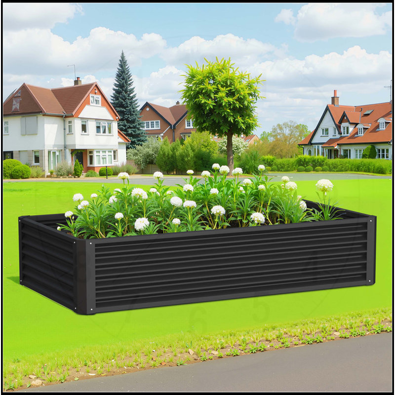 Rectangular Galvanized Raised Garden Beds