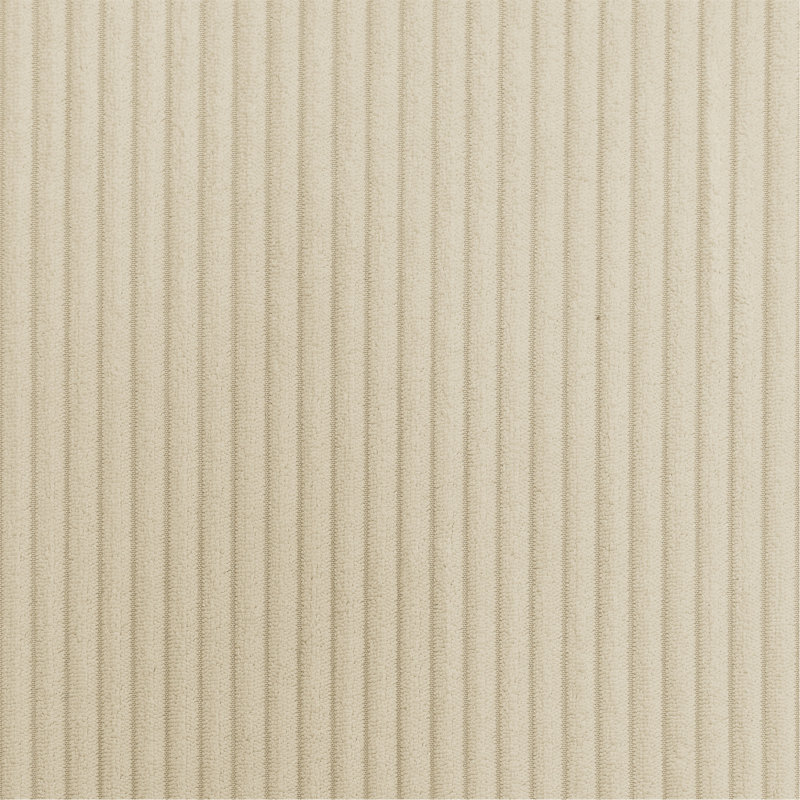 Canapé modulaire avec repose-pieds Jude, Beige, H 34 po x l 73 po x P 35,4 po, 2