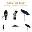 Parasol de terrasse Allport 7,5 pi avec inclinaison et manivelle-1392166004-1434130481