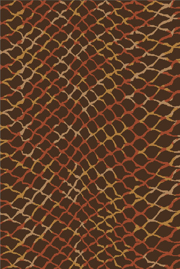 Atterberry Abstract Hand Knotted Brown/Green Area Rug, Rectangle 2' x 3'