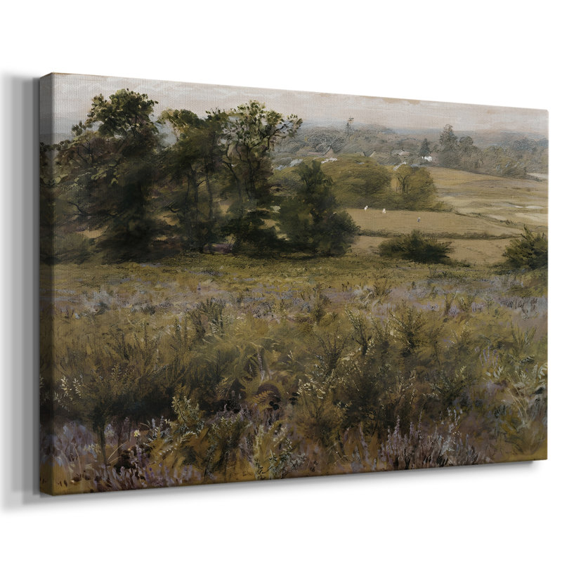 Paysages rétro-DCCCLIX -Galerie enveloppée Cavas, 12 x 18
