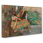 Ballet Ballerina Dancers On Stage by Edgar Degas - Wrapped Canvas-61876039