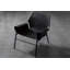 Perfidia_02 Brown Thick Leather Sling Lounge Chair In Black Steel By Andean-655961586