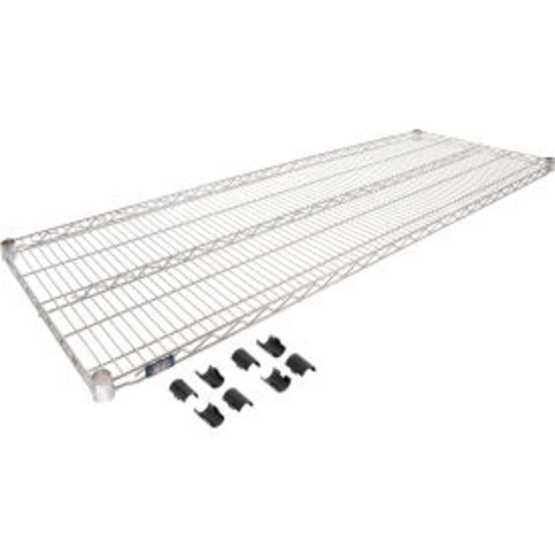 Tablette à fil standard, H 1,75 po x l 60 po x P 21 po