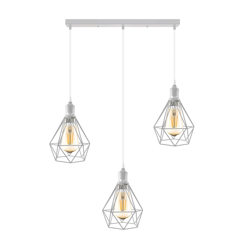 Alona 3 - Light Pendant, White