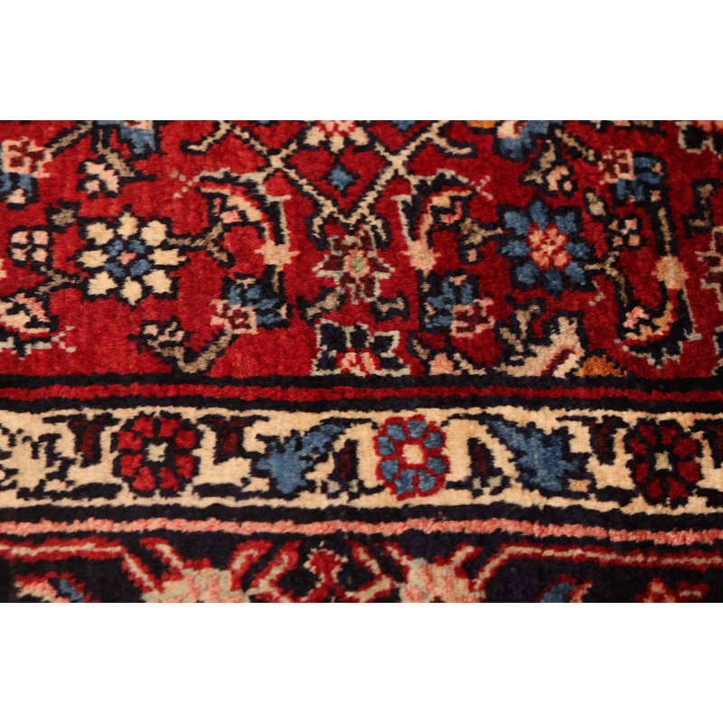Tapis rouge Anatolian Vintage 4 pi 4 po x 8 pi 3 po