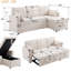 5 Seater Fabric Sofa-888631048