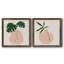 Simple Nature III - Ensemble de 2 peintures sur toile encadrées-2113175228-2113175225