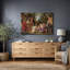 «Jesus Teaching the Crowd», œuvre d'art biblique, images de salon, impression sur toile encadrée.-893002760-893002763