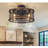 Museau Ceiling Fan with LED Lights