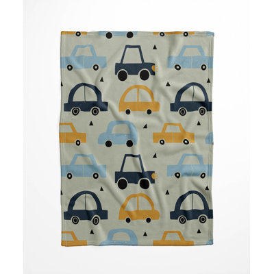 Driveway Colorized Velveteen Fleece Blanket