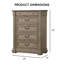 Ensemble de chambre à coucher 6 pièces Laniel-1265097013