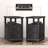 2 Drawers End Tables with Storage and Fast Charging Station for Living Room-1842147893