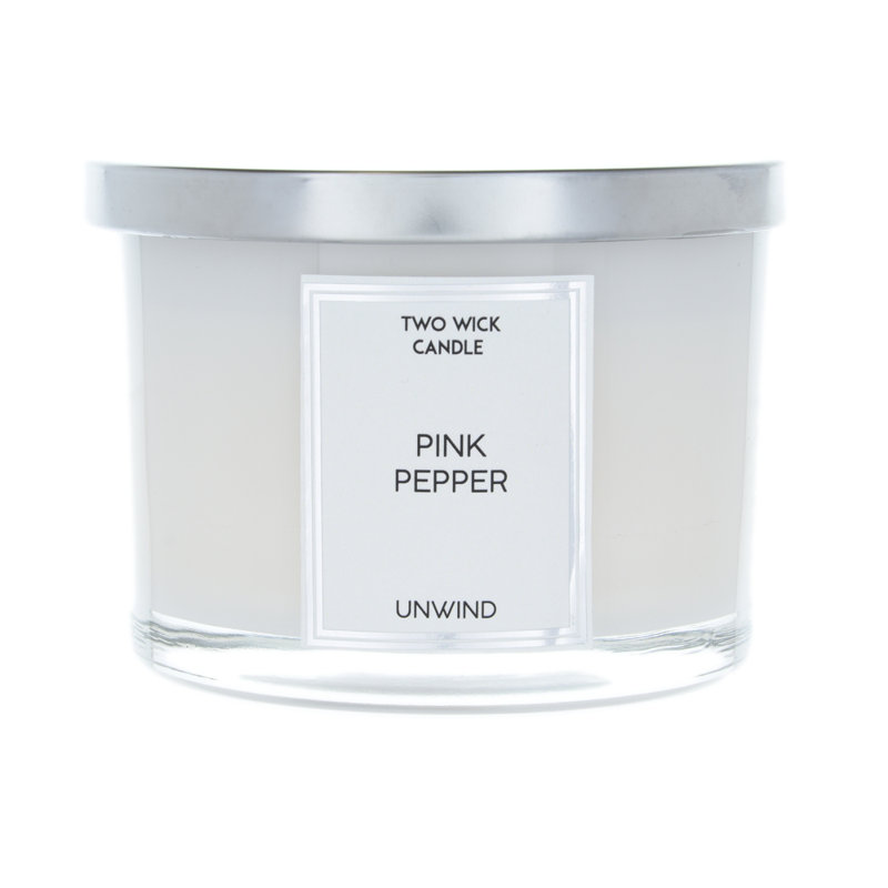 Pink Pepper Scented Jar Candle