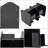 Jimenes 2-tier Desktop/Corner Rotating Bookcase/Display Stand Organizer-1533176751