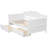 Twin Wooden Daybed With 2 Drawers, Sofa Bed For Bedroom Living Room,No Box Spring Needed,White-1748670165