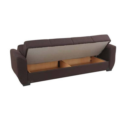 Causeuse convertible en tissu Karen