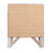 Elegant Contemporary White Nightstand-1749157857