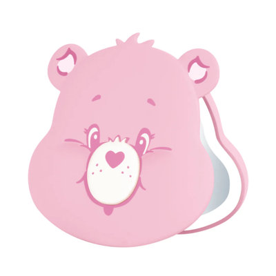 Care Bears Cheer Bear Beary Cute LED Compact Mirror For Purse, Travel Mirror With 3X Magnification