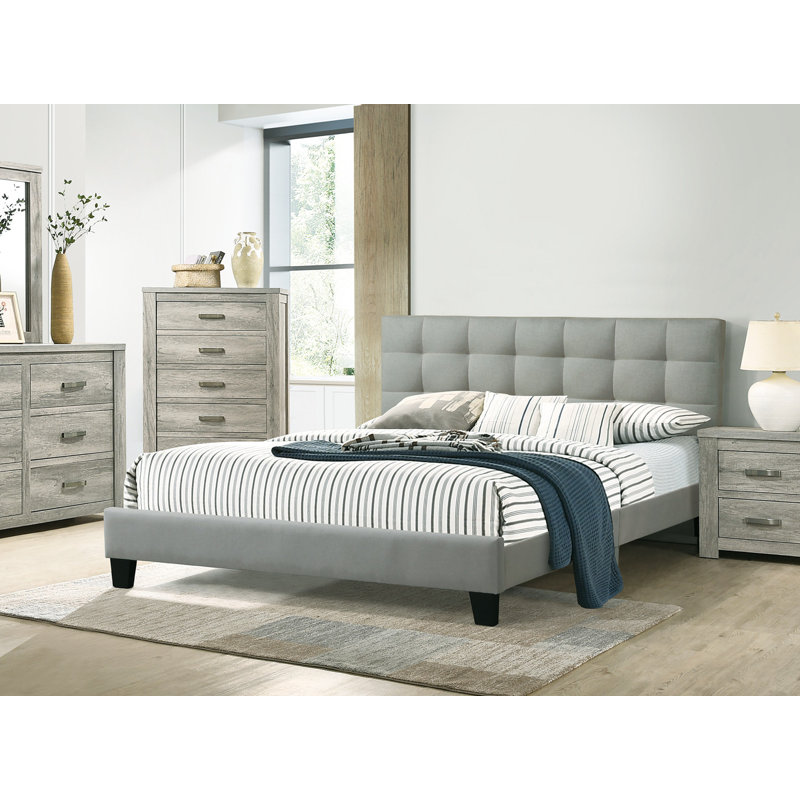 Varshini Upholstered Platform Bed, California King