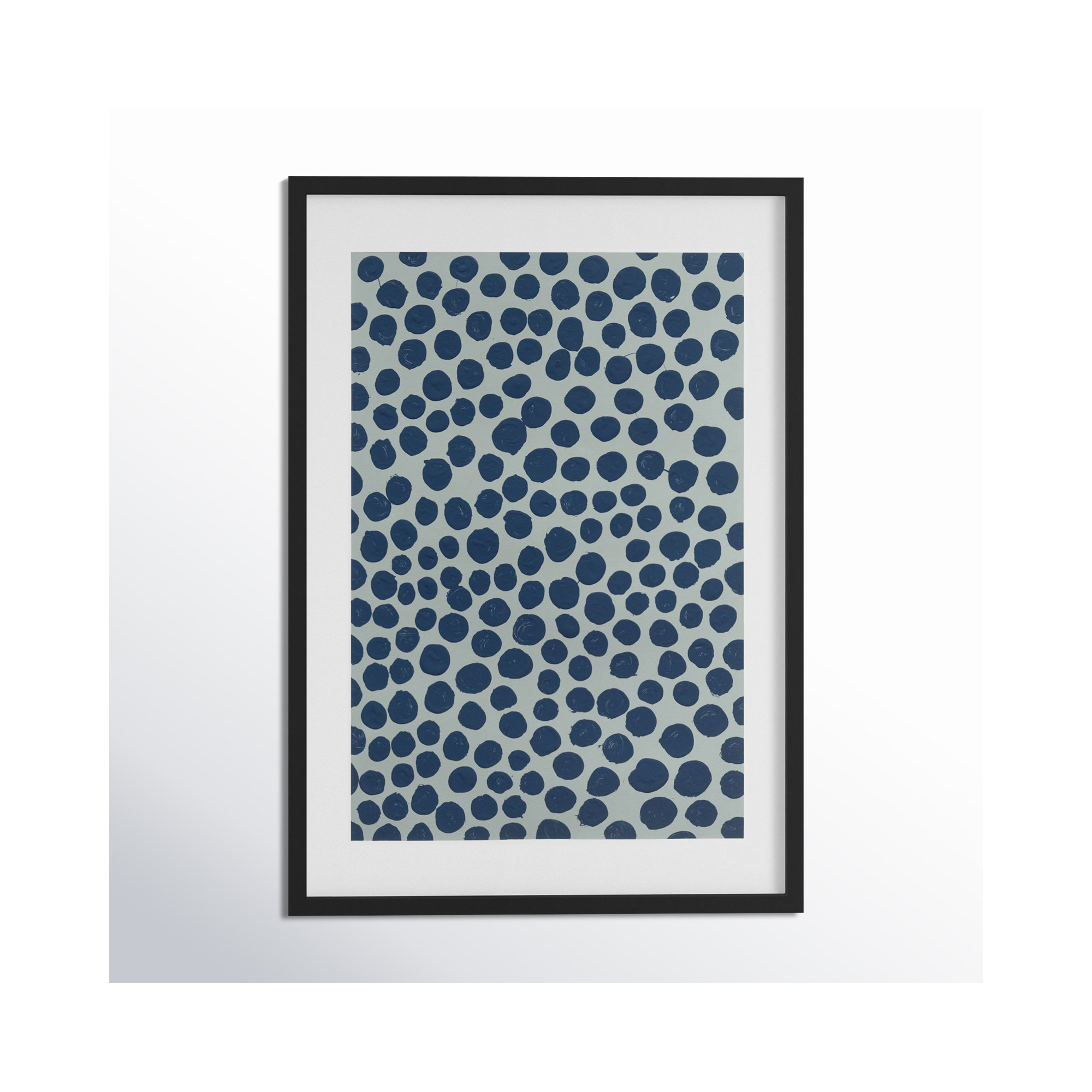Blackberry On Gray by Michela Sorrentino, Black, 20" H x 14" W x 1.25" D