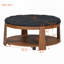 Table basse rembourrée avec tablette-1171147256