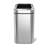 simplehuman 25 Liter / 6.6 Gallon Slim Open Commercial Trash Can, Brushed Stainless Steel-117042629
