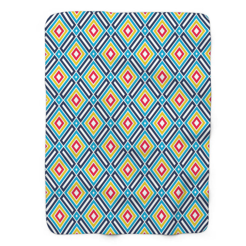 Tile Scarlet - 1 pièce Sherpa Premium, Grand lit