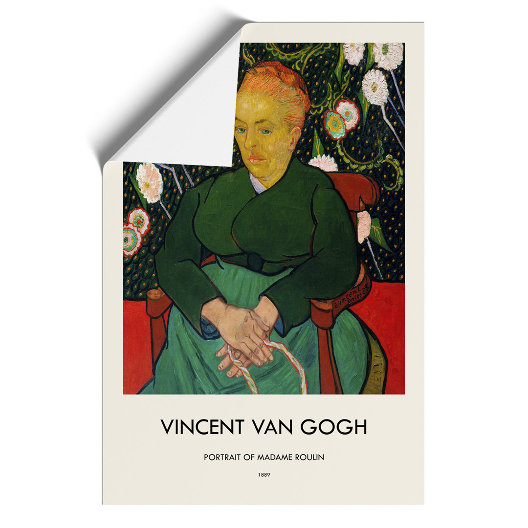 The Berceuse Print by Vincent van Gogh - Frameless Print