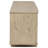 Adison 79-Inch 4-Door Cane TV Stand Media Console Beige Oak