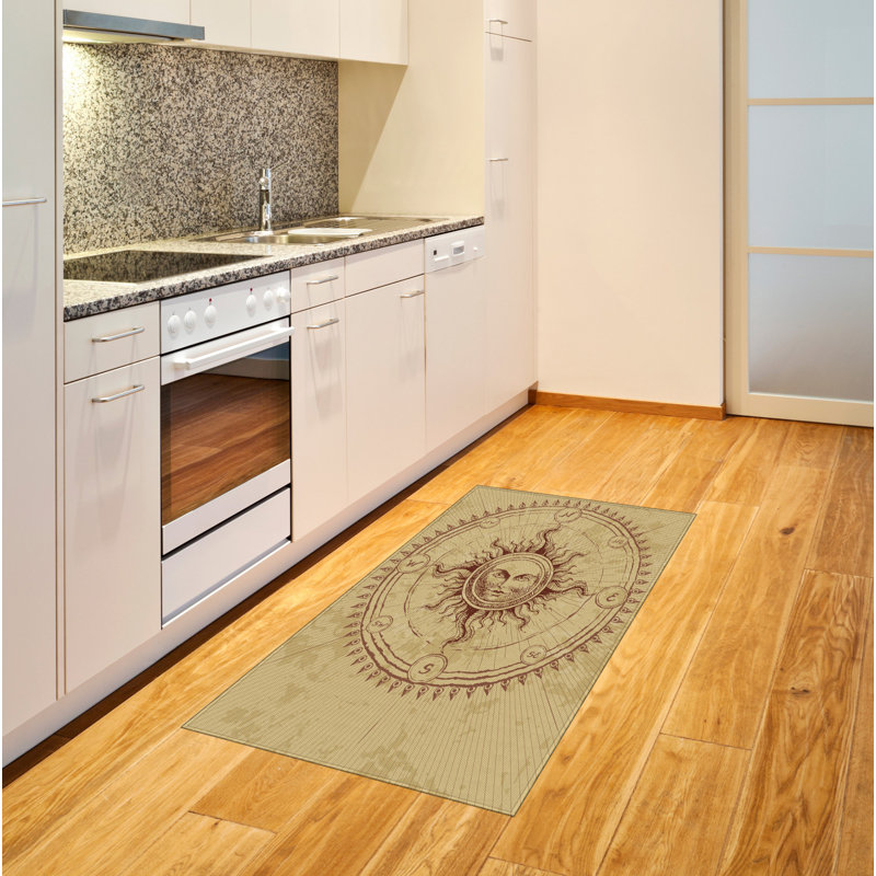 Brown Area Rug, Rectangle 2'7" x 5'