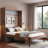 Murphy Bed With Foldable Desk-566700854