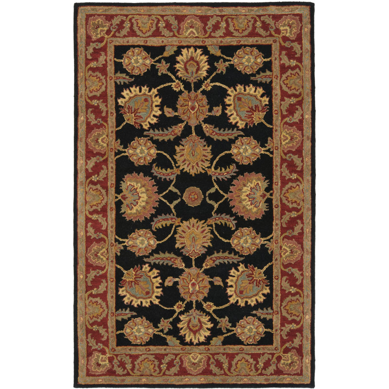 Alger Classic Hand Tufted Wool Oriental Rug, Rectangle 3' x 5'