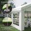 Outsunny Garden Gazebo Marquee Party Tent w/Heavy Duty Steel Frame-16499321