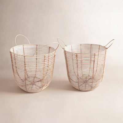 AllModern Wicker Decorative Basket