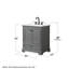 Ensemble de meuble-lavabo simple avec comptoir en quartz Deborah-92725496-98078314-98078316