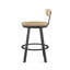  Tabouret de comptoir pivotant Astrid-1809664401