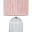 Lampe de table de chambre à coucher Nordic Home Creative Romantiques Chaleureux Bois massif Bureau d'étude Protection des yeux Lampe de chevet Led Nebulis Lampe de table Doré - transparent et rose 110-120V