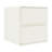 17.7" W Upholstered 2-Drawer Nightstand, Fully Assembled Modern Bedside Table (Right Hand)