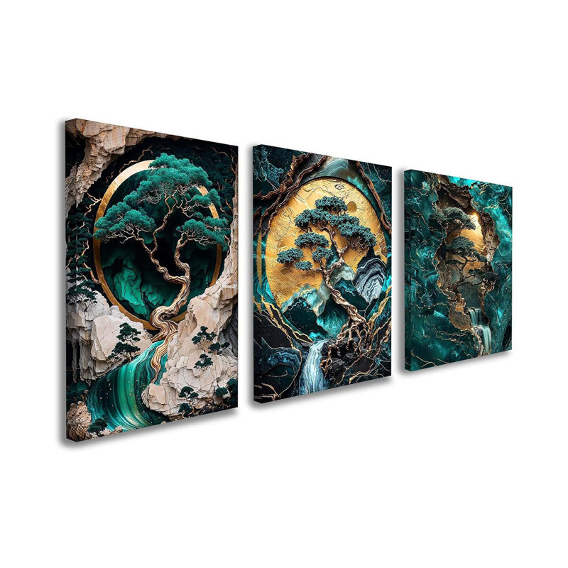 3 Piece Wrapped Canvas Print