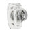 Gem Clear Crystal Crystal 1 9/16" Cabinet Knob