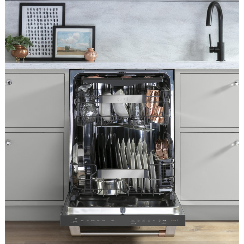 Interior 24" 45 dBA Built-in Fully Integrated Dishwasher, Stainless Steel